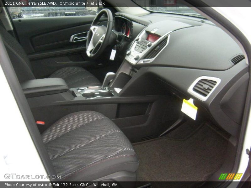 Olympic White / Jet Black 2011 GMC Terrain SLE AWD