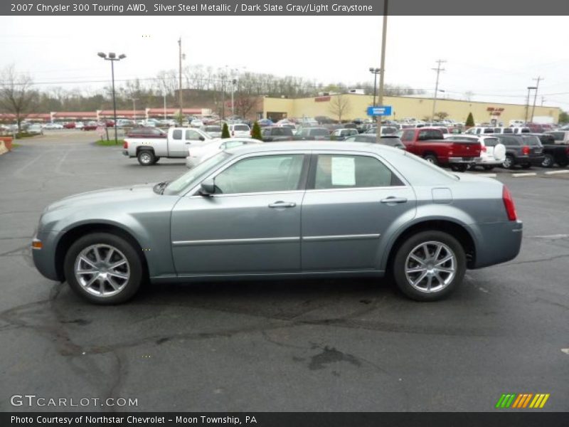 Silver Steel Metallic / Dark Slate Gray/Light Graystone 2007 Chrysler 300 Touring AWD