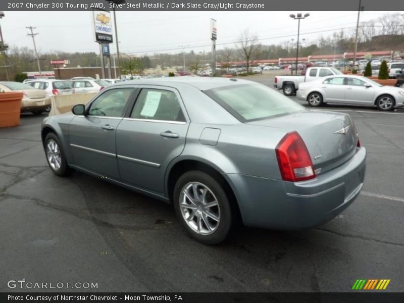 Silver Steel Metallic / Dark Slate Gray/Light Graystone 2007 Chrysler 300 Touring AWD