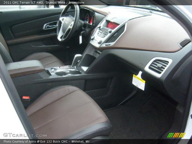  2011 Terrain SLT AWD Brownstone Interior