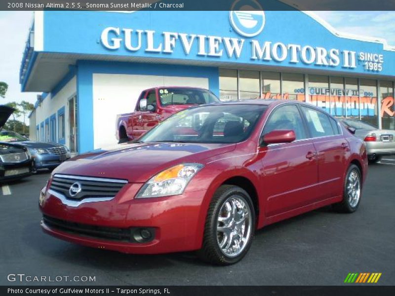 Sonoma Sunset Metallic / Charcoal 2008 Nissan Altima 2.5 S
