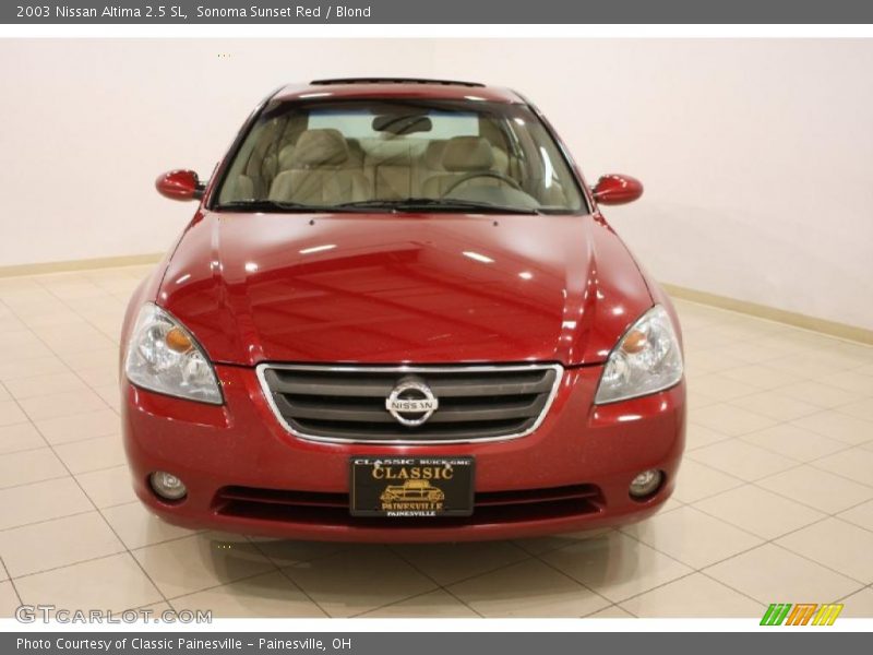 Sonoma Sunset Red / Blond 2003 Nissan Altima 2.5 SL