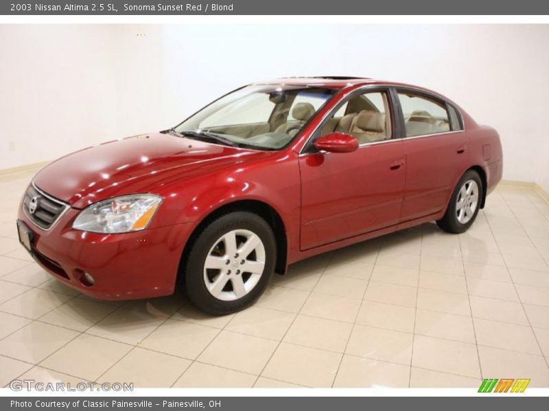 Sonoma Sunset Red / Blond 2003 Nissan Altima 2.5 SL