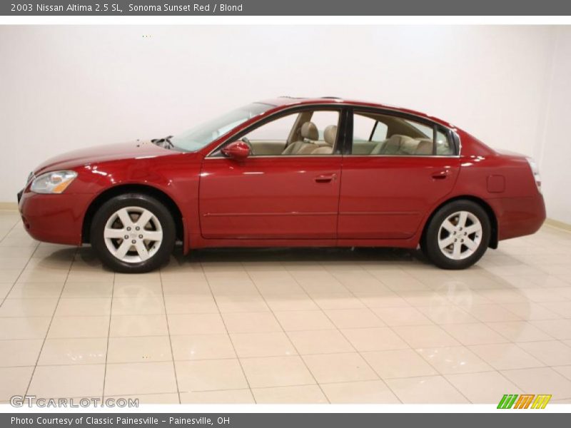 Sonoma Sunset Red / Blond 2003 Nissan Altima 2.5 SL