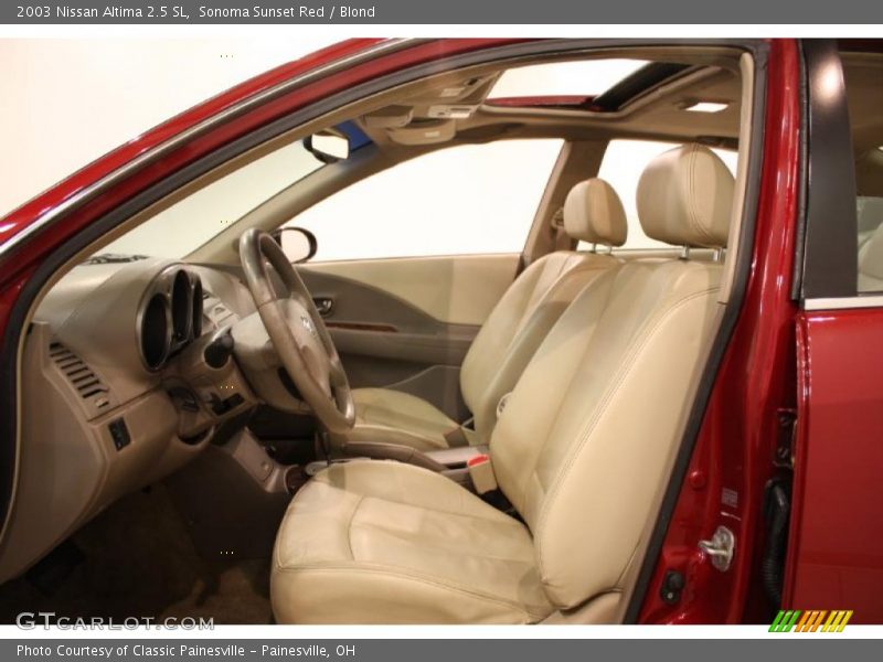Sonoma Sunset Red / Blond 2003 Nissan Altima 2.5 SL