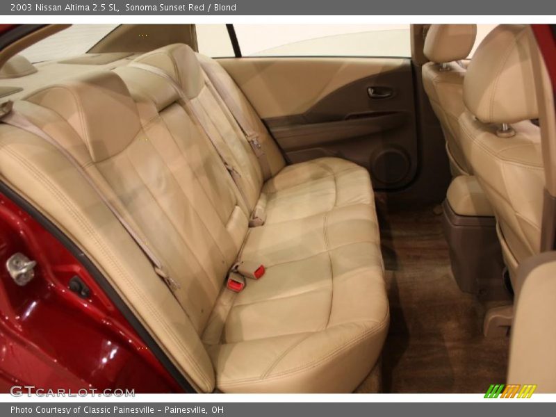 Sonoma Sunset Red / Blond 2003 Nissan Altima 2.5 SL