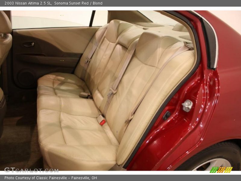 Sonoma Sunset Red / Blond 2003 Nissan Altima 2.5 SL