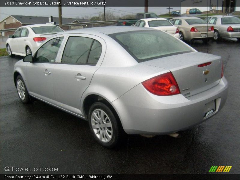 Silver Ice Metallic / Gray 2010 Chevrolet Cobalt LS Sedan