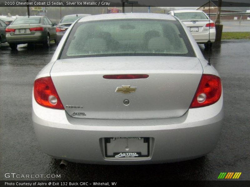Silver Ice Metallic / Gray 2010 Chevrolet Cobalt LS Sedan