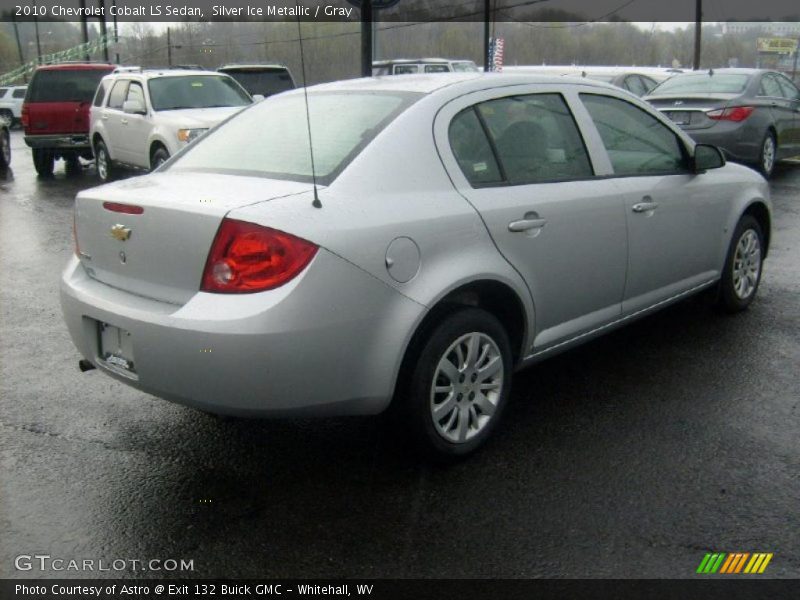 Silver Ice Metallic / Gray 2010 Chevrolet Cobalt LS Sedan