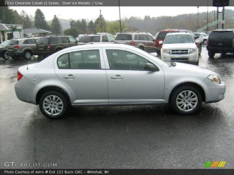 Silver Ice Metallic / Gray 2010 Chevrolet Cobalt LS Sedan