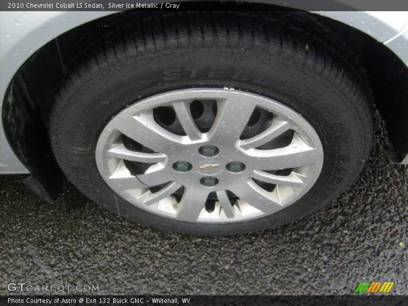 Silver Ice Metallic / Gray 2010 Chevrolet Cobalt LS Sedan