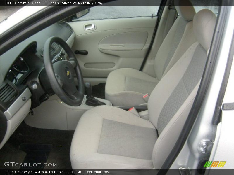 Silver Ice Metallic / Gray 2010 Chevrolet Cobalt LS Sedan