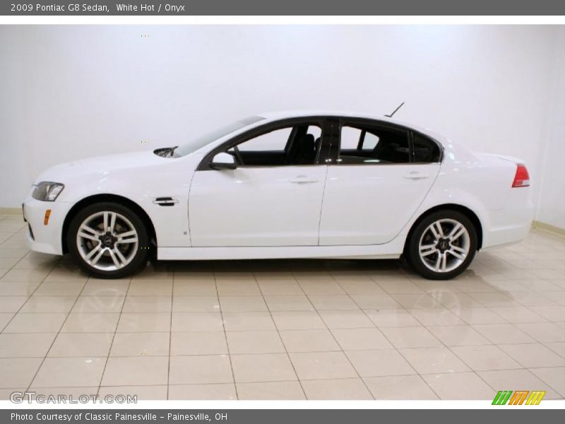  2009 G8 Sedan White Hot