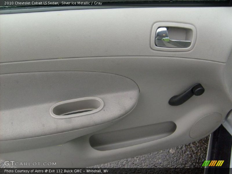 Silver Ice Metallic / Gray 2010 Chevrolet Cobalt LS Sedan