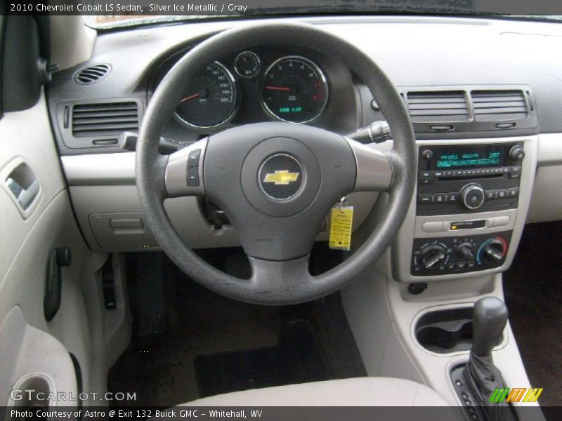 Silver Ice Metallic / Gray 2010 Chevrolet Cobalt LS Sedan