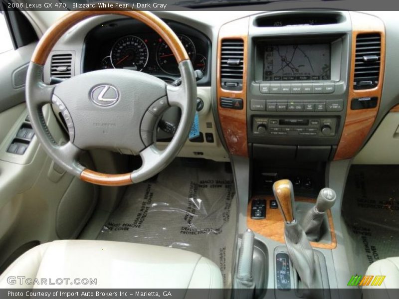 Blizzard White Pearl / Dark Gray 2006 Lexus GX 470