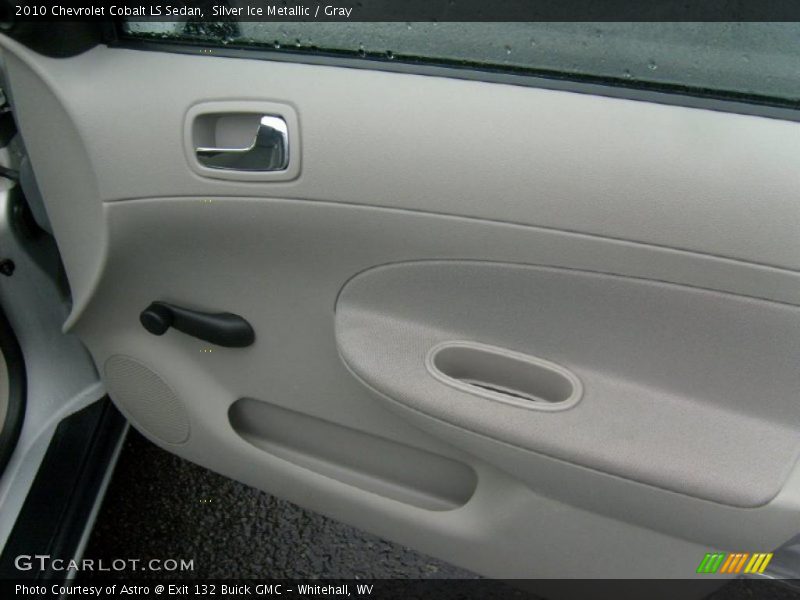 Silver Ice Metallic / Gray 2010 Chevrolet Cobalt LS Sedan