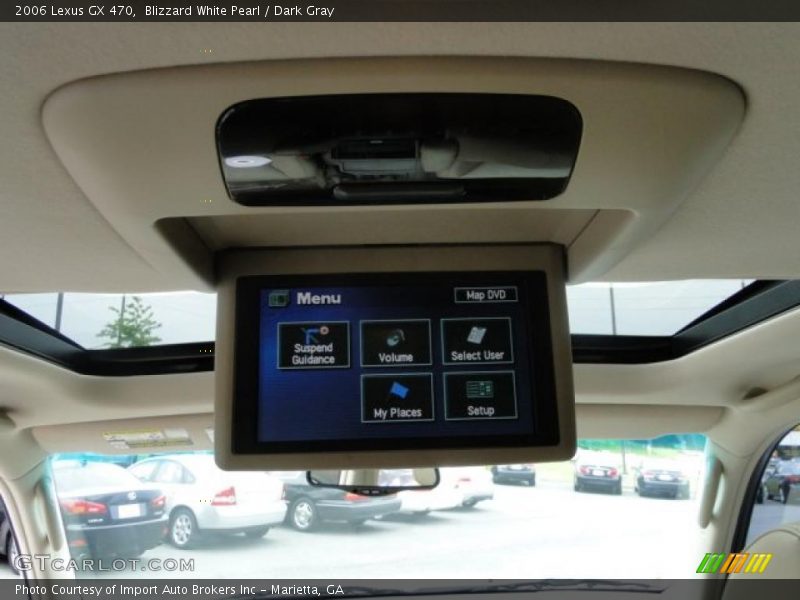 Blizzard White Pearl / Dark Gray 2006 Lexus GX 470