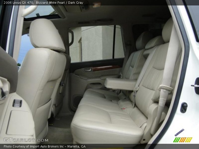 Blizzard White Pearl / Dark Gray 2006 Lexus GX 470