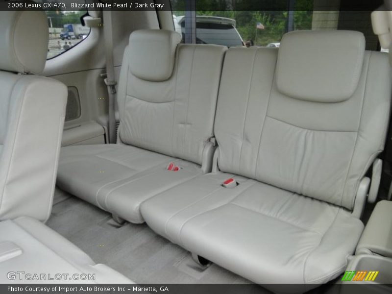 Blizzard White Pearl / Dark Gray 2006 Lexus GX 470