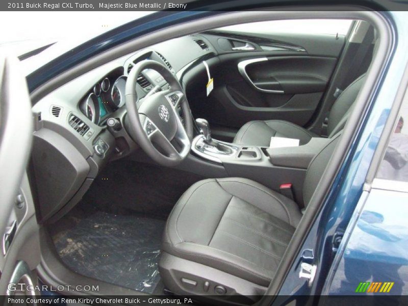  2011 Regal CXL Turbo Ebony Interior