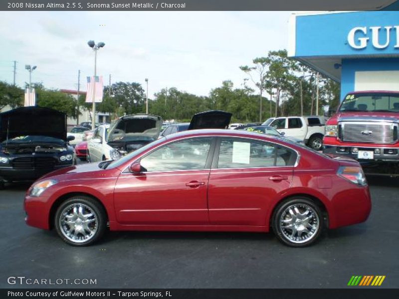 Sonoma Sunset Metallic / Charcoal 2008 Nissan Altima 2.5 S