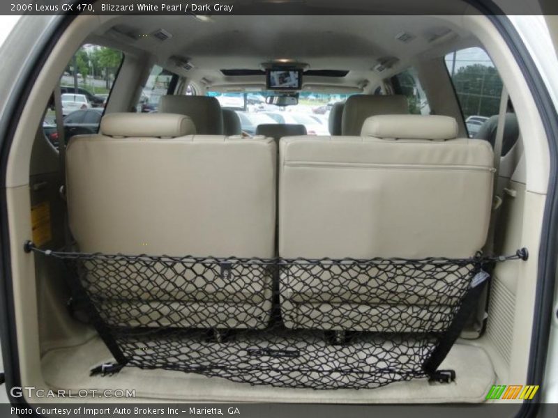 Blizzard White Pearl / Dark Gray 2006 Lexus GX 470
