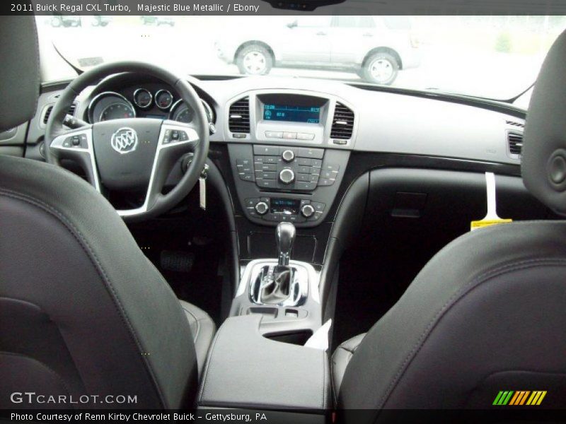 Majestic Blue Metallic / Ebony 2011 Buick Regal CXL Turbo