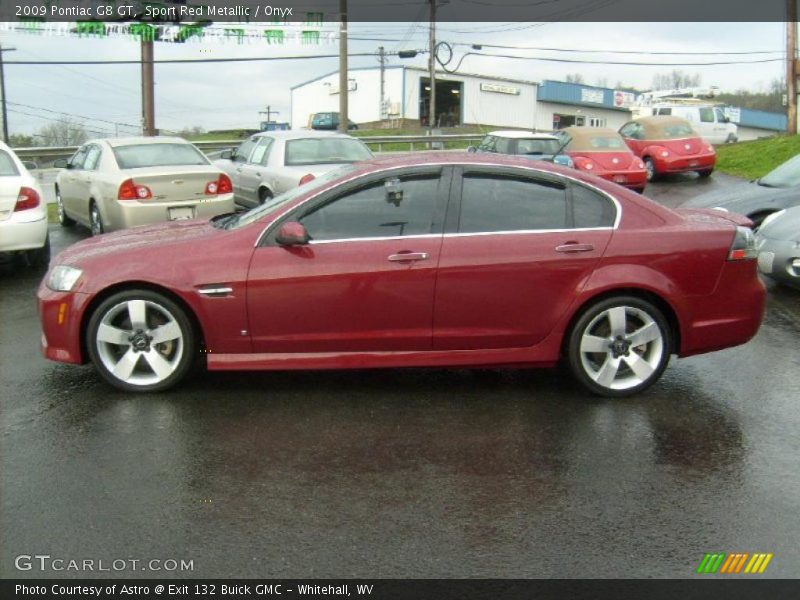  2009 G8 GT Sport Red Metallic