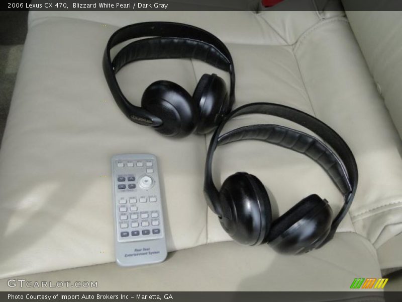 Blizzard White Pearl / Dark Gray 2006 Lexus GX 470