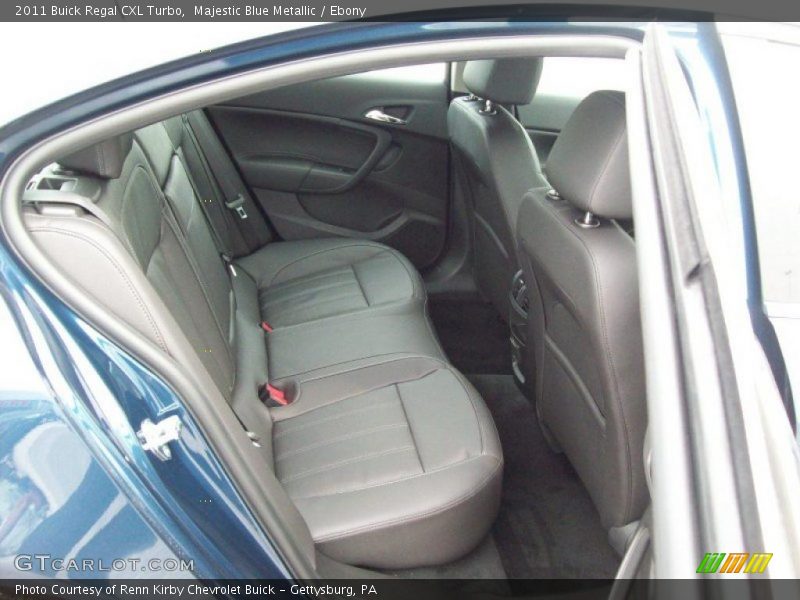 Majestic Blue Metallic / Ebony 2011 Buick Regal CXL Turbo