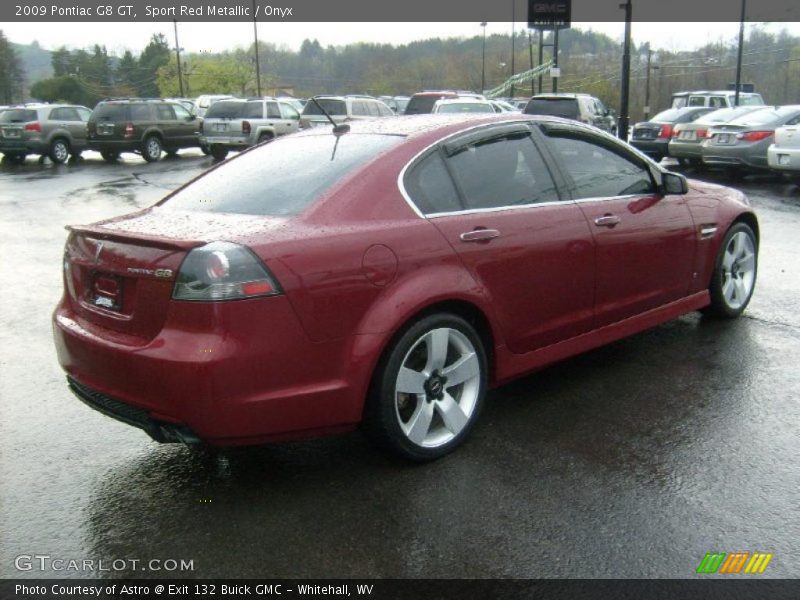  2009 G8 GT Sport Red Metallic