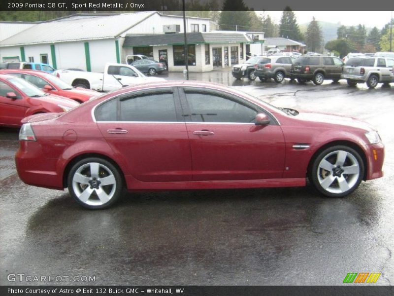 Sport Red Metallic / Onyx 2009 Pontiac G8 GT