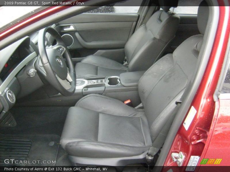  2009 G8 GT Onyx Interior