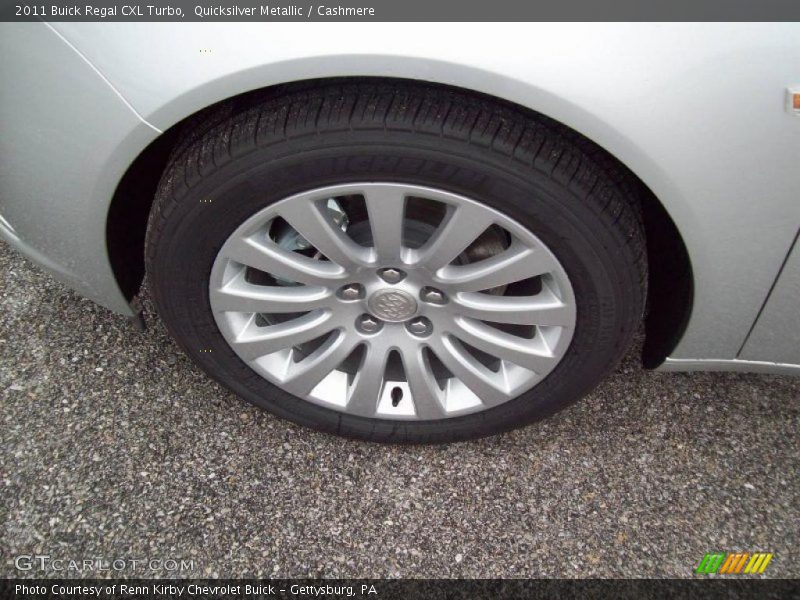 Quicksilver Metallic / Cashmere 2011 Buick Regal CXL Turbo
