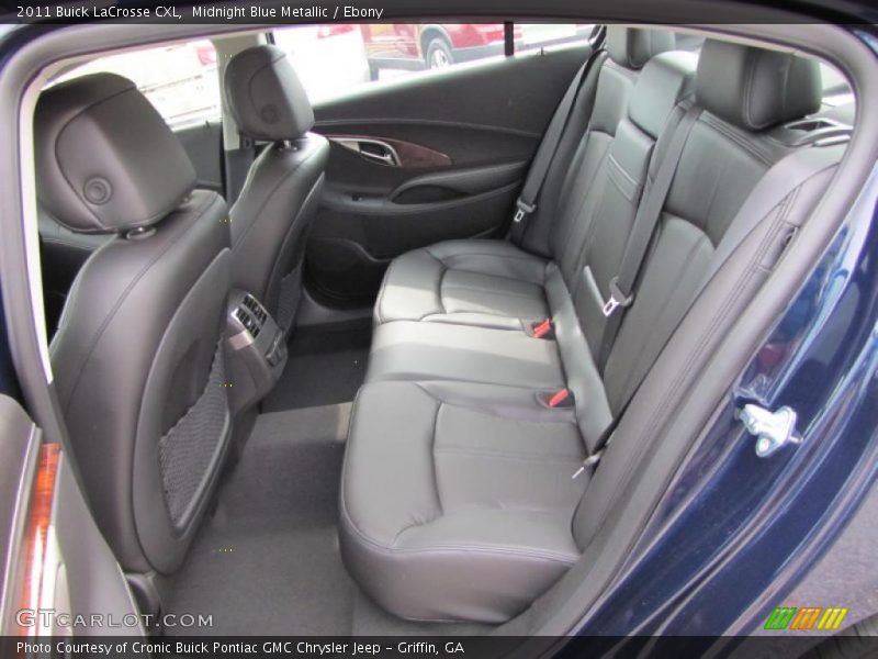 Midnight Blue Metallic / Ebony 2011 Buick LaCrosse CXL