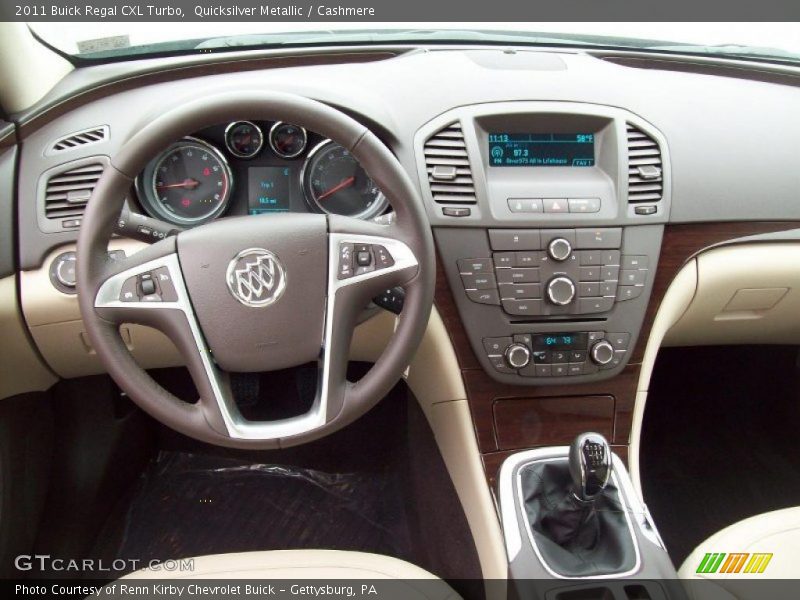 Dashboard of 2011 Regal CXL Turbo
