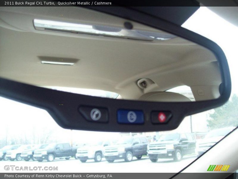 Quicksilver Metallic / Cashmere 2011 Buick Regal CXL Turbo