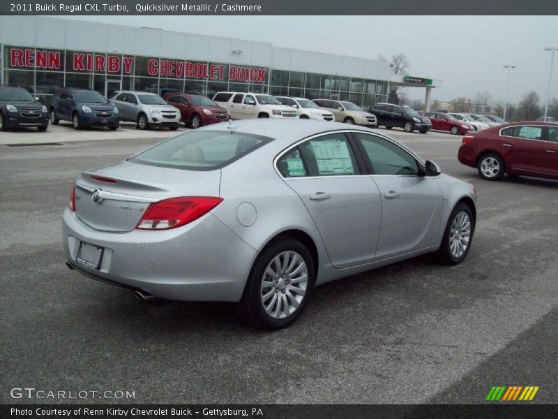 Quicksilver Metallic / Cashmere 2011 Buick Regal CXL Turbo
