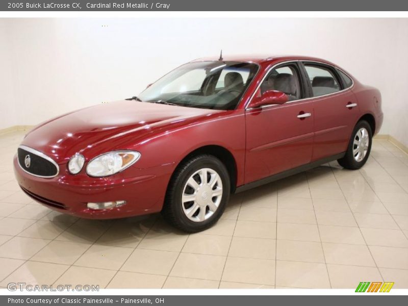 Cardinal Red Metallic / Gray 2005 Buick LaCrosse CX