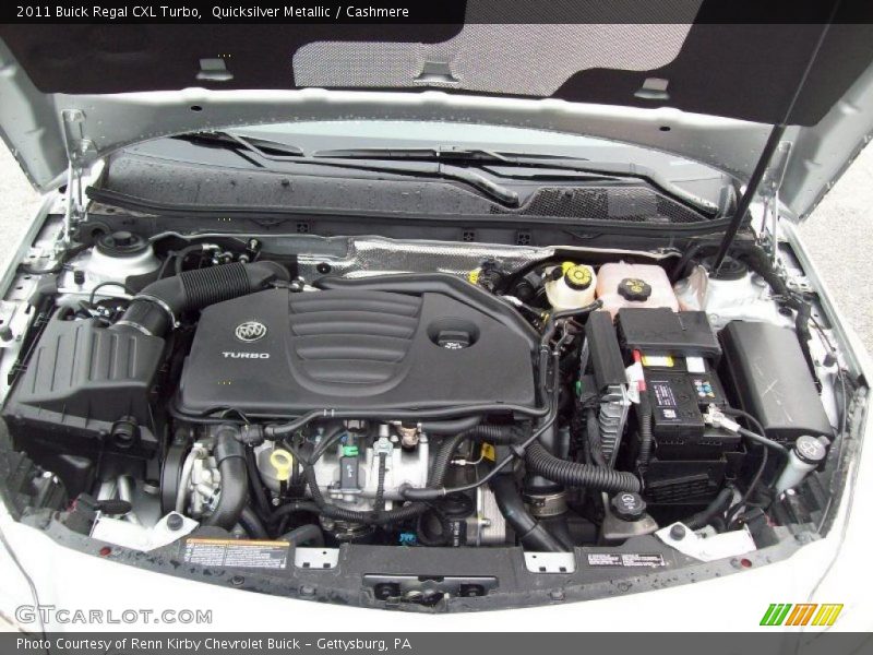  2011 Regal CXL Turbo Engine - 2.0 Liter Turbocharged SIDI DOHC 16-Valve VVT ECOTEC 4 Cylinder