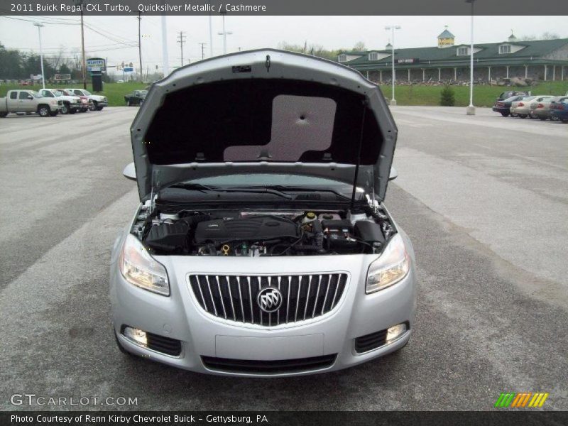 Quicksilver Metallic / Cashmere 2011 Buick Regal CXL Turbo