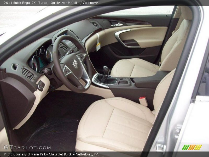  2011 Regal CXL Turbo Cashmere Interior