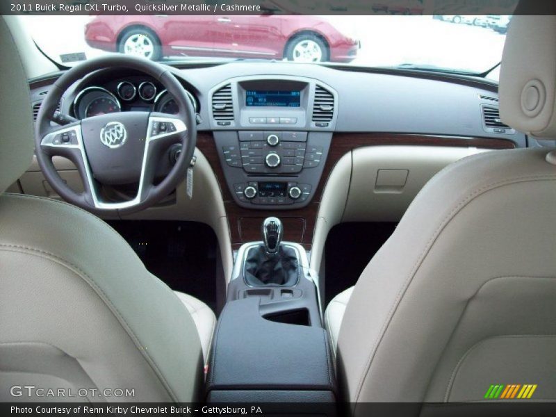 Quicksilver Metallic / Cashmere 2011 Buick Regal CXL Turbo