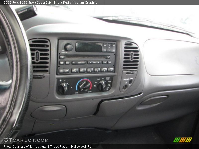 Bright Red / Medium Graphite 2002 Ford F150 Sport SuperCab
