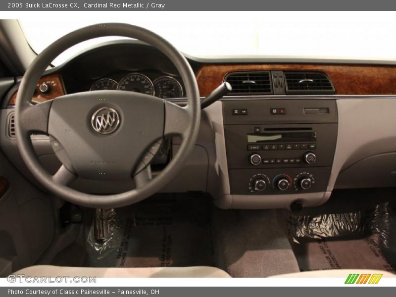 Cardinal Red Metallic / Gray 2005 Buick LaCrosse CX