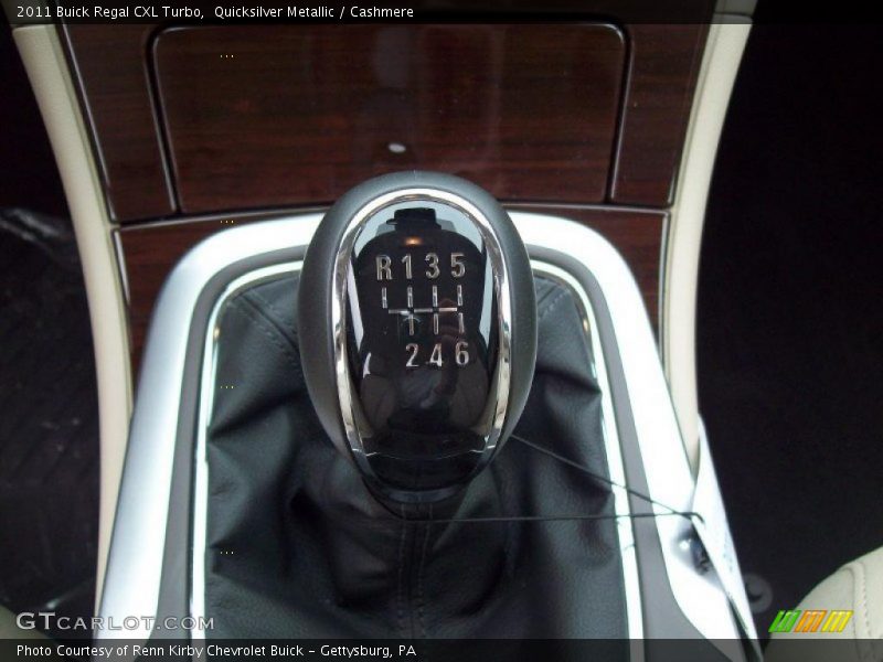  2011 Regal CXL Turbo 6 Speed Manual Shifter