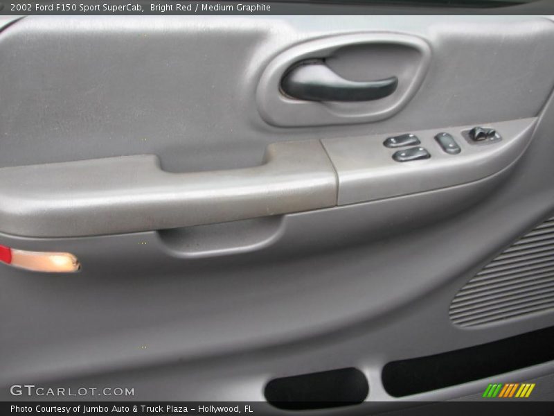 Bright Red / Medium Graphite 2002 Ford F150 Sport SuperCab