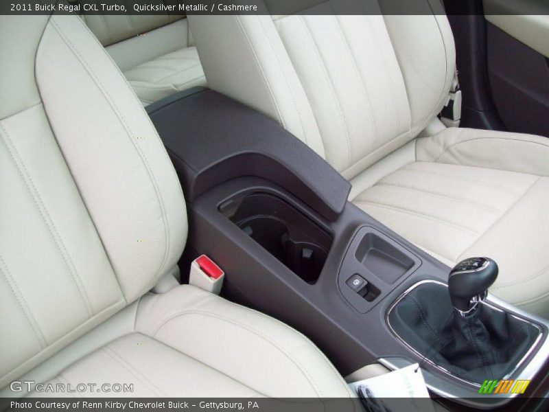 Quicksilver Metallic / Cashmere 2011 Buick Regal CXL Turbo